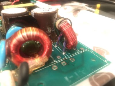 Inductor refitted